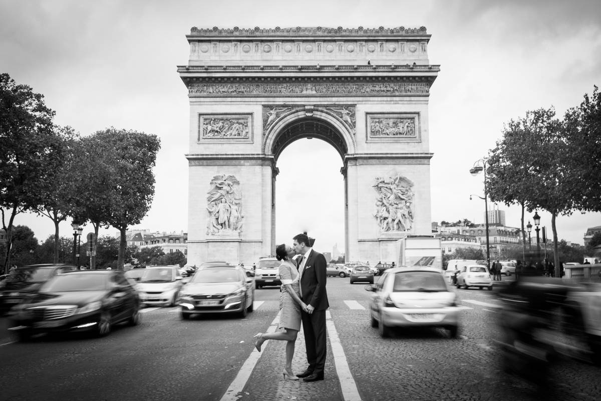 Hochzeitsfotos in Paris